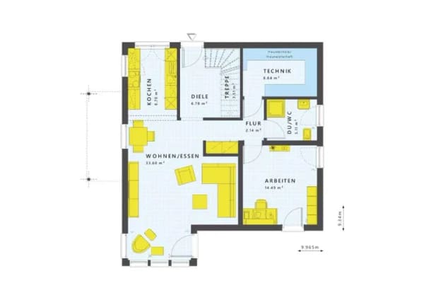 Immobilie in Altenmünster - Dein individuell geplantes KfW 40 QNG Traumhaus in Altenmünster - Bild 1