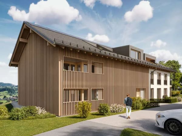 Immobilie in Maierhöfen - Neubau in Maierhöfen im Allgäu - Exklusive 2 Zimmer Wohnung mit Terrasse - Bild 0