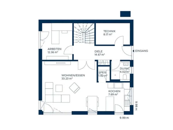 Immobilie in Kinding - EIN ZUHAUSE DAS BEGEISTERT. DESIGN TRIFFT AUF DURCHDACHTE LEBENSQUALITÄT. INKLUSIVE BAUPLATZ! - Bild 3