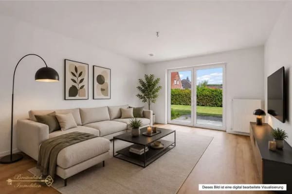 Immobilie in Elsfleth - Kompakte 2-Zimmer-Erdgeschosswohnung mit Terrasse - Bild 2