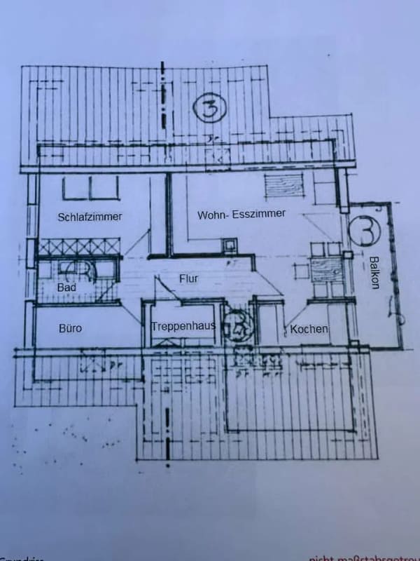 Immobilie in Maulbronn - Sichere Kapitalanlage - 3-Zi.-DG-ETW in 3-Fam.-Haus in Toplage Maulbronn - Bild 4