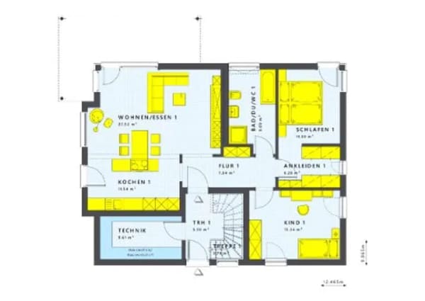 Immobilie in Altenmünster - LivingHaus Stadtvilla KfW40 QNG - Mehrgenerationenhaus in Altenmünster - Bild 1