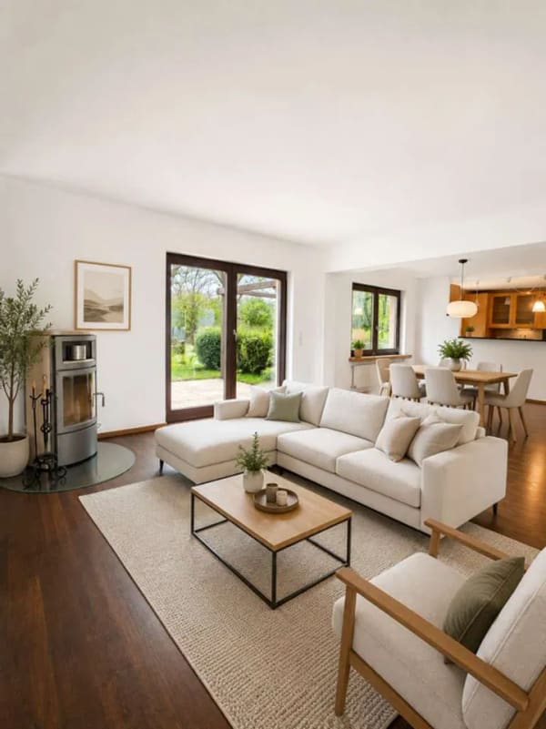 Immobilie in Gau-Bischofsheim - ImmobilienPunkt***EIN ZUHAUSE MIT WEITBLICK - MODERNISIERTES EINFAMILIENHAUS IN TRAUMHAFTER HANGLAGE - Bild 1