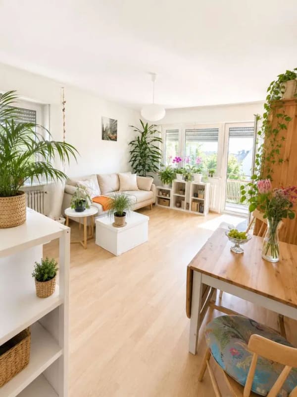 Immobilie in Freiburg im Breisgau - freiwerdende 1,5 Zi. Wohnung, 3. OG mit Balkon, inkl. Ebk - Bild 2