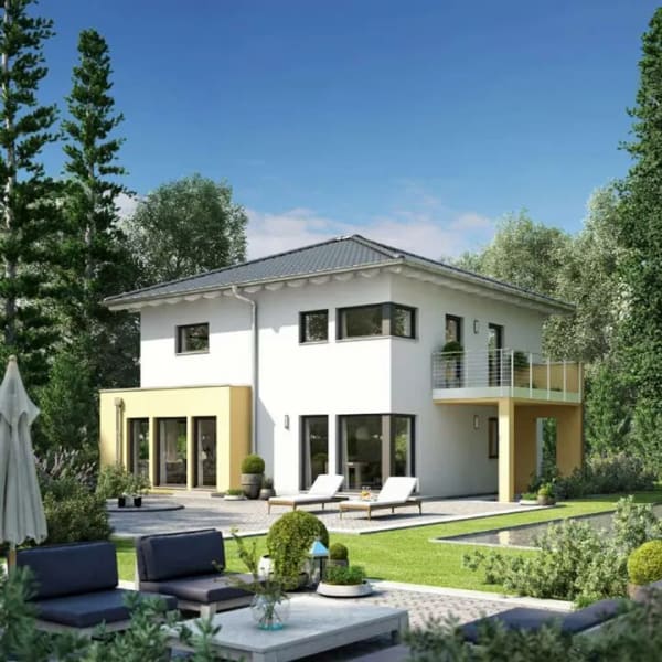 Immobilie in Altenmünster - LivingHaus Stadtvilla KfW40 QNG - Dein individuell geplantes Traumhaus in Altenmünster-OT - Bild 0