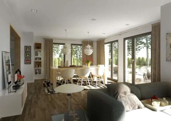 Immobilie in Altenmünster - LivingHaus Stadtvilla KfW40 QNG - Dein individuell geplantes Traumhaus in Altenmünster-OT - Bild 3