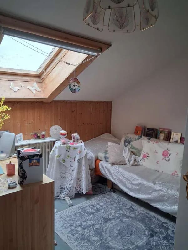 Immobilie in Hebertshausen -  3-Zimmer-Dachgeschosswohnung in sehr ruhiger Lage von Privat - Bild 3