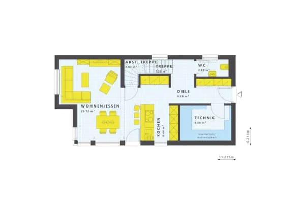 Immobilie in Allmannshofen - LivingHaus Sunshine 112 V2 - Dein KfW 40 QNG Traumhaus mit 2 Meter Kniestock in Allmanshofen - Bild 1