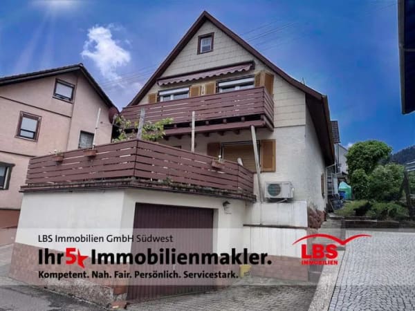 Immobilie in Forbach - Ihr neues Zuhause im idyllischen Murgtal mit eigenem Gartengrundstück ! - Bild 0