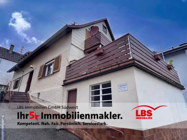 Immobilie in Forbach - Ihr neues Zuhause im idyllischen Murgtal mit eigenem Gartengrundstück ! - Bild 1