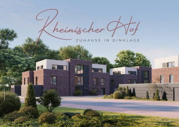 Immobilie in Dinklage - Clever investieren - Rheinischer Hof Dinklage - Single-Apartment mit Garten - 5% Sonder-AfA // QNG + KfW40 EE - Bild 3
