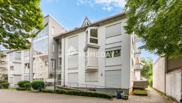 Immobilie in Weinsberg - Charmante 1-Zimmer-Wohnung mit Aufzug, Erker, Einbauküche & 1 TG-Stellplatz in Weinsberg - Bild 0