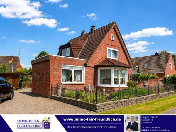 Immobilie in Holtland - Wohnen, vermieten und profitieren – Wohnhaus mit zwei Ferienwohnungen in Holtland - Bild 2