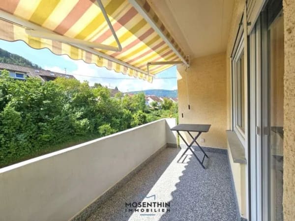 Immobilie in Dettingen an der Erms - Schöne und sonnige 2 Zi.-Eigentumswohnung im 2.OG, in ruhiger Wohnlage von Dettingen-Buchhalde! - Bild 1