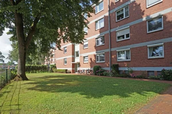 Immobilie in Elmshorn - Gemütliche 1-Zimmer-Wohnung im Hochparterre - Bild 0