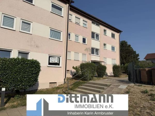 Immobilie in Rosenfeld - Sonnige 3- Zimmer-Wohnung mit Balkon in Rosenfeld
 - Bild 0