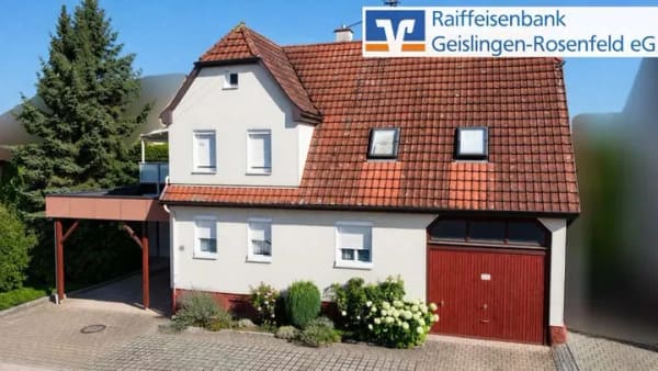Immobilie in Geislingen - Platz zum Leben - Einfamilienhaus mit Garten und Dachterrasse! - Bild 0
