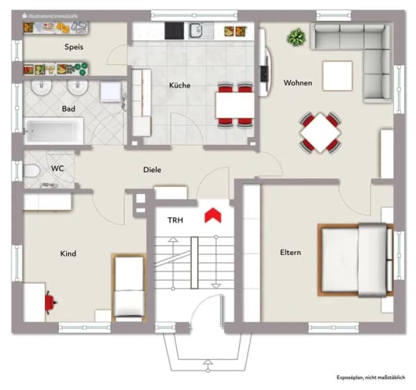 Immobilie in Mindelheim - Charmantes Zweifamilienhaus in Mindelheim - Bild 1