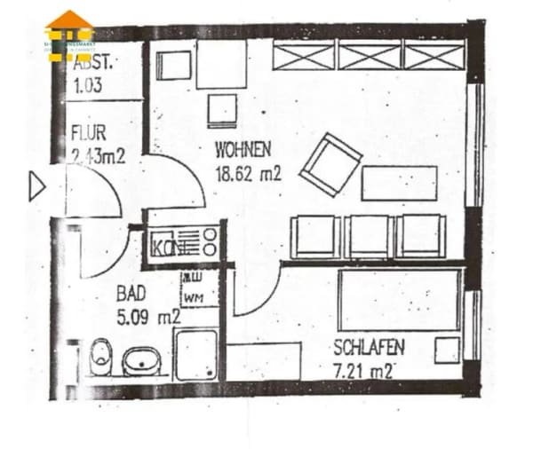 Immobilie in Waldheim - *Charmante 1,5-Raum-Wohnung in Waldheim – ideal für Eigennutzer oder Kapitalanleger* - Bild 4