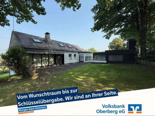Immobilie in Reichshof - Großzügiges Einfamilienhaus in begehrter Lage von Denklingen - Bild 1