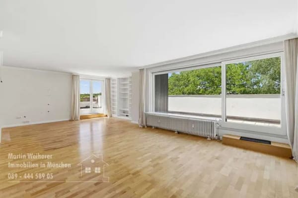 Immobilie in Aschheim - Penthouse-Feeling  4 Zimmer Wohnung mit großer Dachterrasse - Bild 1