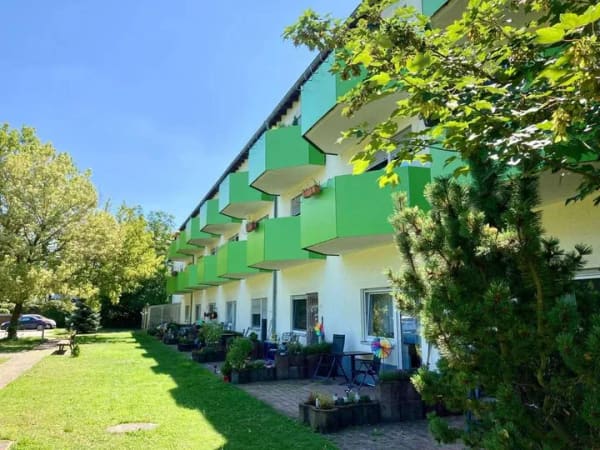Immobilie in Altrip - Schöne 1 ZKB ETW mit Terasse - Betreutes Wohnen in der Waldparkresidenz - Bild 1