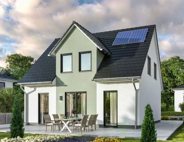 Immobilie in Neschwitz - Njeswačidło - Klassischer Traum in Massivbauweise: Ihr lichtdurchflutetes Familienrefugium mit Stil und Weitblick. - Bild 1