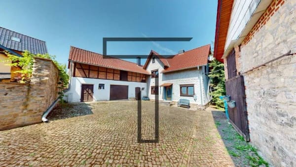 Immobilie in Hohenstein - Ehemaliger Resthof mit Einfamilienhaus  und großzügiger Scheune in 99755 Hohenstein OT Limlingerode - Bild 2