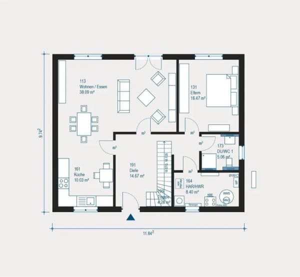Immobilie in Lingenfeld - Modernes Einfamilienhaus nach Ihren Wünschen in Lingenfeld - Bild 1