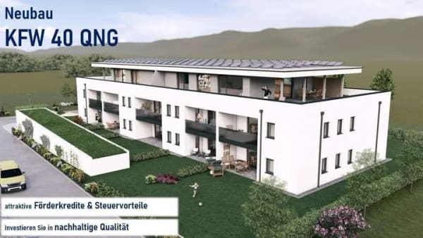 Immobilie in Julbach - Exklusive Eigentumswohnungen in schöner Lage mit KFW 40 QNG Förderung – Erstbezug - Aufzug - Bild 1