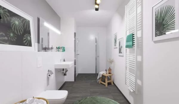 Immobilie in Zirchow - Barrierefreie Erdgeschosswohnung mit Terrasse und Garten - Bild 3