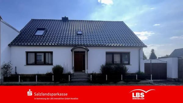 Immobilie in Barby - Klein im Auftritt, groß im Wohnen - Bild 0