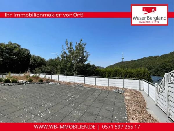 Immobilie in Porta Westfalica - Tolle Eigentumswohnung mit einmaligem Panoramablick in Hausberge - Bild 1