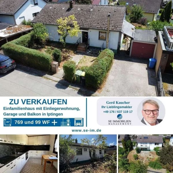 Immobilie in Wiernsheim - Fertighaus mit großem Garten und viel Potenzial - Bild 0