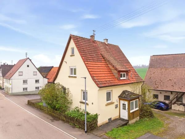 Immobilie in Schöntal - Ruhig gelegenes Zuhause mit zusätzlichem Scheunenanteil! - Bild 1