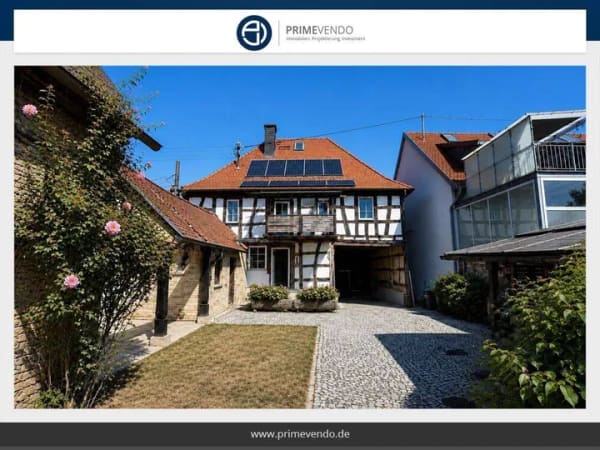 Immobilie in Hochstadt (Pfalz) - Historisches Fachwerkanwesen - Energiewunder mit ca. 500 m² Garten - Ideal für Familien und Bauplatz - Bild 0