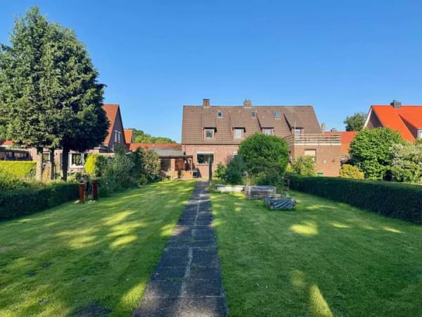 Immobilie in Jever - Attraktive Doppelhaushälfte in Sackgassenlage mit Feldblick in Jever - Bild 2