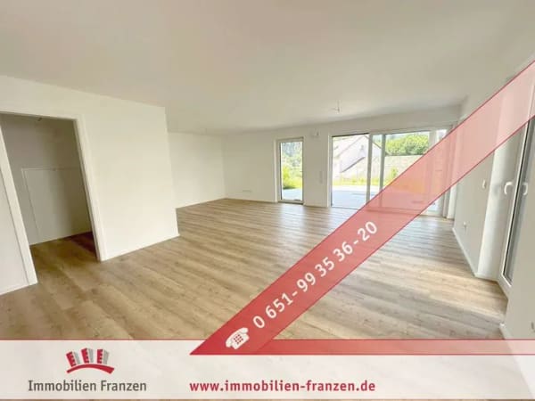 Immobilie in Bullay - Hochwertige 3-Zimmer-EG-Neubauwohnung mit großzügiger Terrasse und Stellplatz - Bild 0