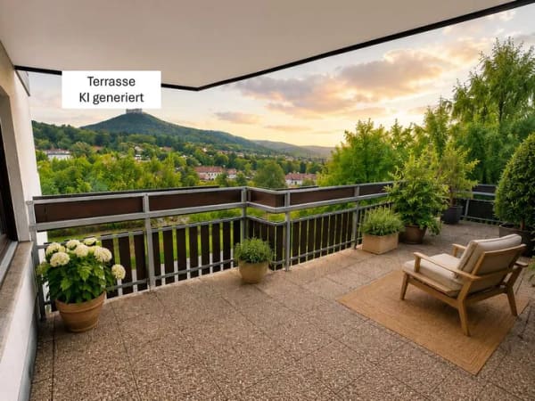 Immobilie in Hechingen - Großzügige 6-Zimmer-Eigentumswohnung mit 145 m², Terrasse, Garage und Burgblick - Bild 0