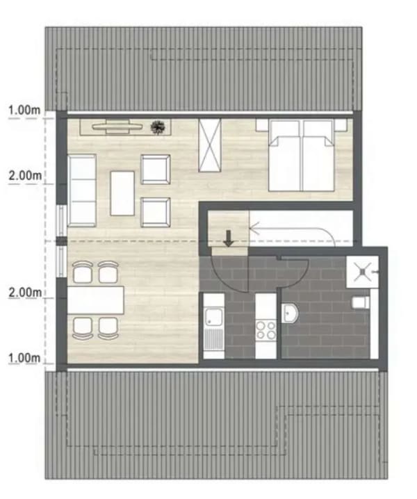 Immobilie in Isny im Allgäu - Alltagstaugliche 1-Zimmer-Wohnung in Isny im Allgäu - Bild 2