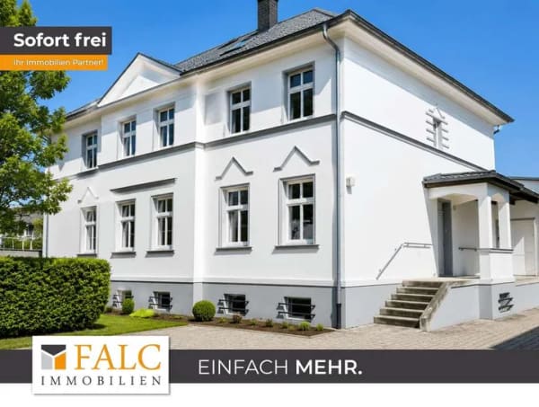 Immobilie in Erkner - Repräsentative Fabrikantenvilla mit vielseitigem Entwicklungspotenzial - FALC Immobilien - Bild 0