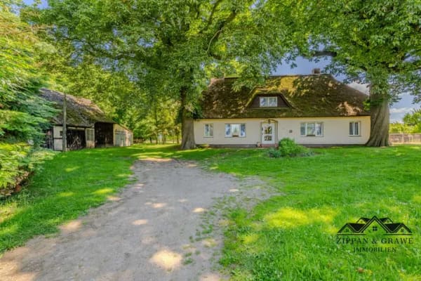 Immobilie in Süderholz - Ehemaliges Bauernhaus mit großer Scheune, Waldgrundstück und vielseitigem Potenzial - Bild 3