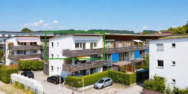 Immobilie in Miesbach - Drinnen gemütlich, draußen großzügig – 2-Zimmer-Wohnung mit sonniger Terrasse - Bild 0