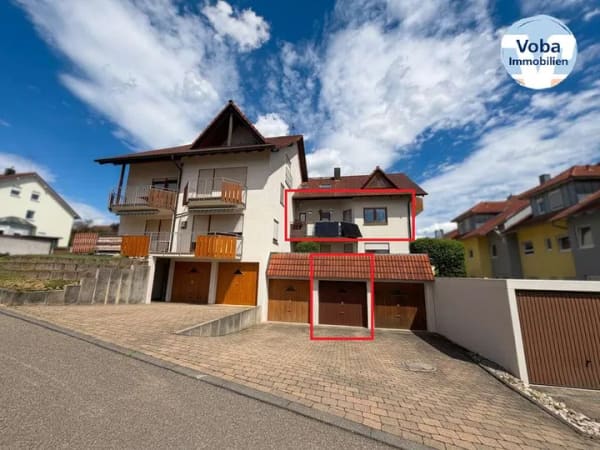Immobilie in Langenbrettach - Attraktive Eigentumswohnung in Langenbrettach mit Garage und Stellplatz! - Bild 0