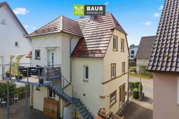 Immobilie in Uttenweiler - 360° | Historischer Charme trifft moderne Technik – saniertes Zweifamilienhaus in Uttenweiler - Bild 3