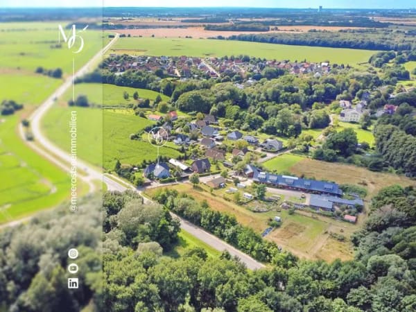 Immobilie in Poppendorf - 15 km bis Rostock // DHH mit 144 m² // 1.031 m² Grundstück // Angrenzende DHH zusätzlich erwerbbar - Bild 0