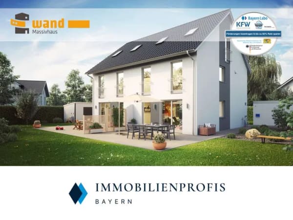 Immobilie in Bernried am Starnberger See - Neubau in Bernried am Starnberger See | Doppelhaushälfte | Energie A+ | Bahnhof fußläufig & Seenähe - Bild 0
