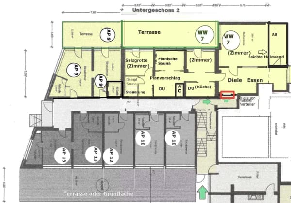 Immobilie in Bad Steben - für Wohnung mit eigenem Wellnessbereich / Terrasse - Bild 1
