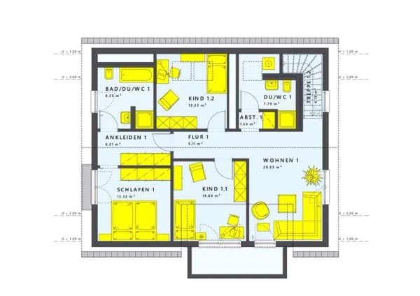 Immobilie in Münchhausen - LivingHaus Mehrgenerationenhaus - Individuell geplant, smart gebaut, perfekt für deine Familie - Bild 1