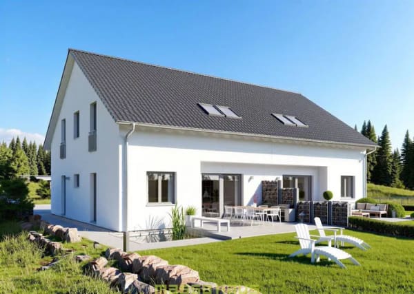 Immobilie in March - March: Neubau-Doppelhaushälfte mit 148 m² Wohnfläche und eigenem Grundstück - Bild 1